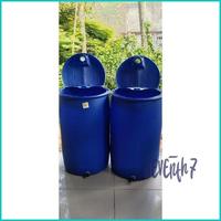 Gambar (KOTA BOGOR)Drum Pelastik/ toren air ukuran 200 Liter Berkualitas dari Seventh-7 undefined 4 Tokopedia