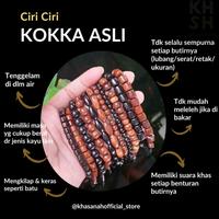 Gambar Gelang kokka kaukah asli motif bulat kecil - Cokelat dari KhasanahKaukah undefined 2 Tokopedia