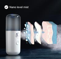 Gambar Nano Spray Mini Sprayer Spray Pelembab Wajah - Merah Muda dari BASSHOP- undefined 3 Tokopedia