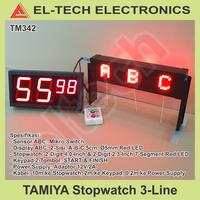 Gambar Digital Stopwatch Timer Toy Car Racing Main Balap Mobil Motor TAMI 3LC dari ELTECH online undefined 1 Tokopedia