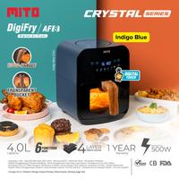 Gambar Air Fryer Mito AF8 Airfryer AF 8 Low Watt Frayer Friyer Fyer Mitochiba Biru Hitam Putih - Hitam dari Palapa Home undefined 3 Tokopedia