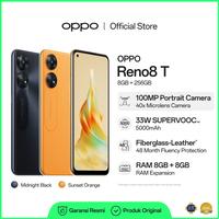 Gambar [Flash Price] OPPO Reno8 T 4G Smartphone 8GB/256GB (Garansi Resmi) - Hitam dari OPPO Store Indonesia undefined 1 Tokopedia