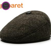 Gambar topi baret pria bahan tebal 3 motif -impor - Hitam dari 889 David slop undefined 5 Tokopedia