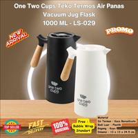 Gambar Thermos Termos Teko Pitcher Kopi Teh Thermal Kettle Cup 1000ml Murah - Putih dari Lontong123 Store undefined 1 Tokopedia
