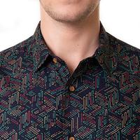 Gambar MANLY Kemeja Slim Fit Hanai Black - S dari MANLY Collection undefined 2 Tokopedia