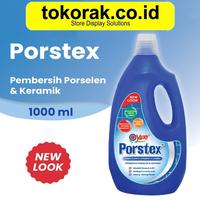 Gambar YURI PORSTEX PEMBERSIH LANTAI PORCELAIN KERAMIK 1000 ML BLUE PROSTEX PORSTEK PROSTEK 1000ML 1L 1 LITER dari SINAR KARYA RAKINDO MART undefined 2 Tokopedia