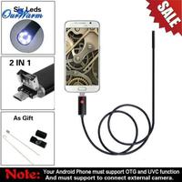 Gambar Camera Sanake Endoscope 2in 1 kamera Android kabel 2in1 2Meter MANTAB dari Auto Discout Bos undefined 1 Tokopedia