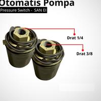Gambar Otomatis pompa air shimizu ps 135 sanyo washer 3/8 presure switch dari Bali Aircond undefined 3 Tokopedia