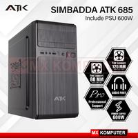 Gambar Simbadda ATK 685 Include Power Supply 600 Watt Casing Gaming Office dari MXKomputer_NEW undefined 1 Tokopedia