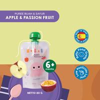 Gambar BoBae BABY – Apple, Passion Fruit/ MPASI Anak 6 Bulan Organik dari Bobae Baby undefined 1 Tokopedia