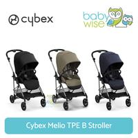 Gambar Cybex Melio TPE B Stroller - DeepBlackBlack dari Baby Wise BSD undefined 1 Tokopedia