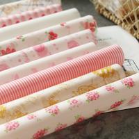 Gambar Bento Kertas Pembungkus Makanan Roti Sandwich Burger Kue Wax Paper - Garis Merah, 10 lembar dari Sushi DIY undefined 3 Tokopedia
