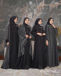 Gambar SARIMBIT 2024 NADHEERA LUXURY AZKA & KHALISA BLACK PART 2 TERMURAHH - KHALISA KIDS, S dari Shanum Collection01 undefined 3 Tokopedia