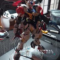 Gambar HG 1/144 Barbatos Lupus x Rex Hell (Custom) - Bandai X Dragon Momoko dari Nocturnal Toys undefined 2 Tokopedia