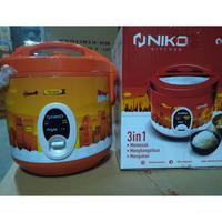 Gambar Magic Com Niko Oishi Merah 1,2 Liter Rice Cooker Niko Magicom Tutup dari AMANANUGRAH undefined 4 Tokopedia