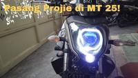 Gambar LAMPU DEPAN BILED MT 25 PAKET LENGKAP PROJIE BILED SUPER TERANG - Biru, AES WST GEN 2 dari BMV MOTOR undefined 3 Tokopedia