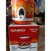 Gambar Magic Com Niko Oishi Merah 1,2 Liter Rice Cooker Niko Magicom Tutup dari AMANANUGRAH undefined 2 Tokopedia
