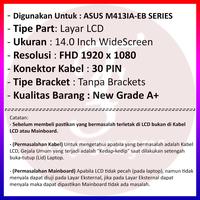 Gambar LCD Untuk ASUS VIVOBOOK M413IA-EB SERIES FHD 1920x1080 14" 30 Pin dari TokoSoegihMakmur undefined 2 Tokopedia