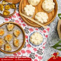Gambar Dragon Pack Dimsum Paper D. 4,5" / Kertas Dimsum / Kertas Alas Dimsum - 4 inch (10 cm) dari FortuneTBK undefined 5 Tokopedia