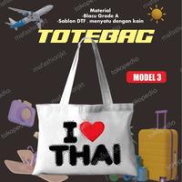 Gambar TOTEBAG THAILAND BANGKOK BANYAK MODEL - TAS OLEH-OLEH THAILAND BATCH 2 - Model 1 dari mafashionjkt undefined 3 Tokopedia