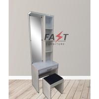 Gambar Meja Rias Modern Minimalis Fast Furniture Terbaik Terlaris Eksklusif - MR1878, Rakit dari aL-Malik48 undefined 5 Tokopedia