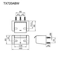 Gambar Tempat Tisu Toto TX720ABW / Toto TX 720 ABW / Toto TX 720ABW  SALE dari Kitchen Bathroom 88 undefined 2 Tokopedia