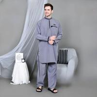 Gambar Al razaak - Baju koko setelan dewasa, baju muslim pria setelan aqbari - Abu-abu, M dari ALRAS_NEW undefined 1 Tokopedia