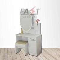Gambar Meja Rias Modern Minimalis Fast Furniture Terbaik Terlaris Eksklusif - MR1878, Rakit dari aL-Malik48 undefined 1 Tokopedia