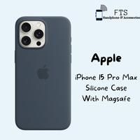 Gambar Apple Iphone 15 Pro Max Silicone Case With Magsafe - Original ibox - Orange dari FTS Fts Store undefined 1 Tokopedia