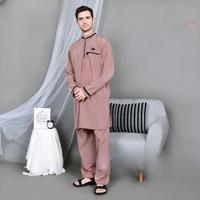 Gambar Al razaak - Baju koko setelan dewasa, baju muslim pria setelan aqbari - Abu-abu, M dari ALRAS_NEW undefined 5 Tokopedia