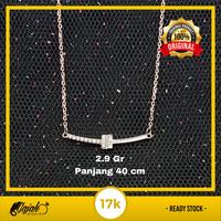 Gambar kalung emas kadar 750 toko emas gajah online Salatiga 831 dari CV GM ONLINE undefined 1 Tokopedia