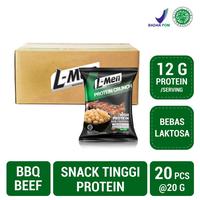 Gambar 1 Karton - L-Men Protein Crunch 20g (12g protein) - Camilan Tinggi dari Nhyastore undefined 1 Tokopedia