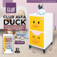 Gambar Club Flip /Club Alfa Duck /Club Rak Serbaguna/Club Lucu - Susun 2 dari Mebel Plastik Makassar undefined 1 Tokopedia