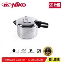 Gambar Panci Presto Niko NK 10L 10 Liter Alumunium Pressure Cooker Murah 10 L - KADO EXTRA dari Toko Lima_NEW undefined 1 Tokopedia