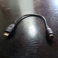 Gambar sambungan kabel dc female to micro USB 3.5mmx 1.35mm adaptor charger dari Grosircc undefined 5 Tokopedia