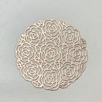 Gambar Tatakan Gelas / Coaster Kecil Mewah - R dari Home Decor Zega undefined 2 Tokopedia