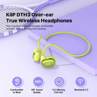Gambar KiiP DTH3 Wireless Bluetooth Headset 5.3 Headphone Earphone Over Ear - Orange dari QUEEN id Official undefined 2 Tokopedia