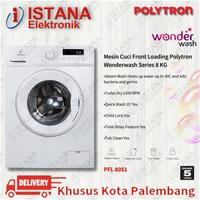 Gambar POLYTRON MESIN CUCI FRONT LOADING WONDERWASH SERIES 8 KG PFL 8051 dari ISTANA ELEKTRONIK PALEMBANG undefined 1 Tokopedia