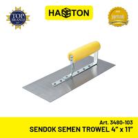 Gambar Hasston Sendok Semen Trowel 4”x11” / Cetok Semen Plester (3480-103) dari Hasston Tools undefined 1 Tokopedia