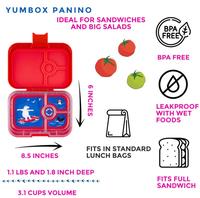 Gambar Lunch Box Kotak Tempat Makan Yumbox Panino Anti Bocor Ukuran 21x16x4cm dari LittleStarlighttt undefined 3 Tokopedia