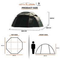 Gambar HILLMAN BUNKER DOME BLACK EDITION - tenda camping & hiking -tenda dome dari Gudang Berkah Jaya_NEW undefined 4 Tokopedia