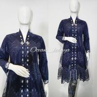 Gambar kebaya kartini rinjani tulle payet terlaris - Ice blue, Atasan saja M dari SUBUR MMR undefined 1 Tokopedia