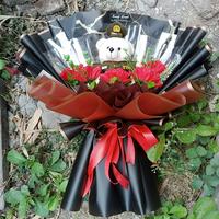 Gambar buket boneka profesi/ boneka TNI/ polisi dan uang 10 slot KOSONGAN - Hitam, polisi dari ALMAGIFT BUKET undefined 2 Tokopedia