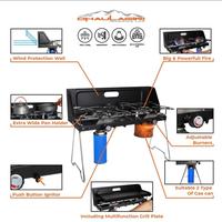 Gambar dhaulagiri Camping Stove Twin Burner - kompor camping 2 tungku outdoor dari Gudang Berkah Jaya_NEW undefined 3 Tokopedia