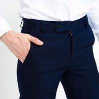 Gambar Celana panjang pria slim fit kerja formal button celana bahan stretch - Button Abu, 38 dari House of Cuff undefined 1 Tokopedia