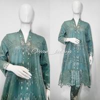 Gambar kebaya kartini rinjani tulle payet terlaris - Ice blue, Atasan saja M dari SUBUR MMR undefined 2 Tokopedia
