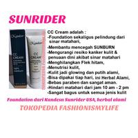 Gambar Sunrider Foundation CC Cream Skincare Herbal Alami Protected Sunscreen dari Fashionismylife undefined 1 Tokopedia