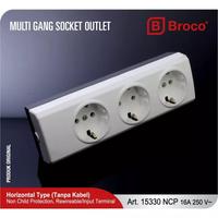 Gambar Stop Kontak BROCO 1 2 3 4 5 6 Lubang NON CP, Terminal Broco NON CP Tanpa kabel - 2L NON CP dari Mitrashop Electrical undefined 4 Tokopedia