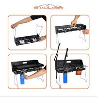 Gambar dhaulagiri Camping Stove Twin Burner - kompor camping 2 tungku outdoor dari Gudang Berkah Jaya_NEW undefined 5 Tokopedia