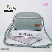 Gambar TAS SLEMPANG WANITA/DUA TALI/SLING BAG DINAR BY RATU BILQIS - krem dari Mumtaz House undefined 3 Tokopedia